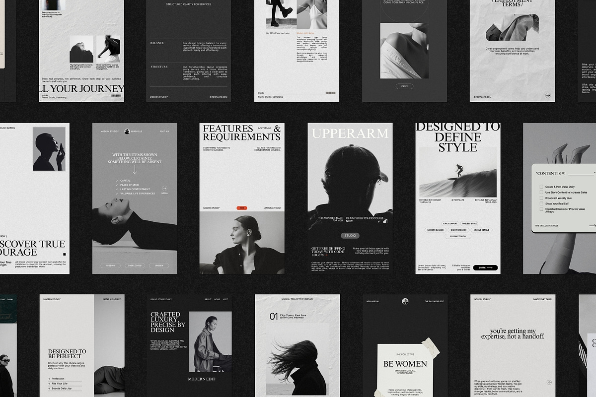 RIVA | Social Media Kit Story Bundle, a Social Media Template by Prapti Design (Photo 10 of 10)