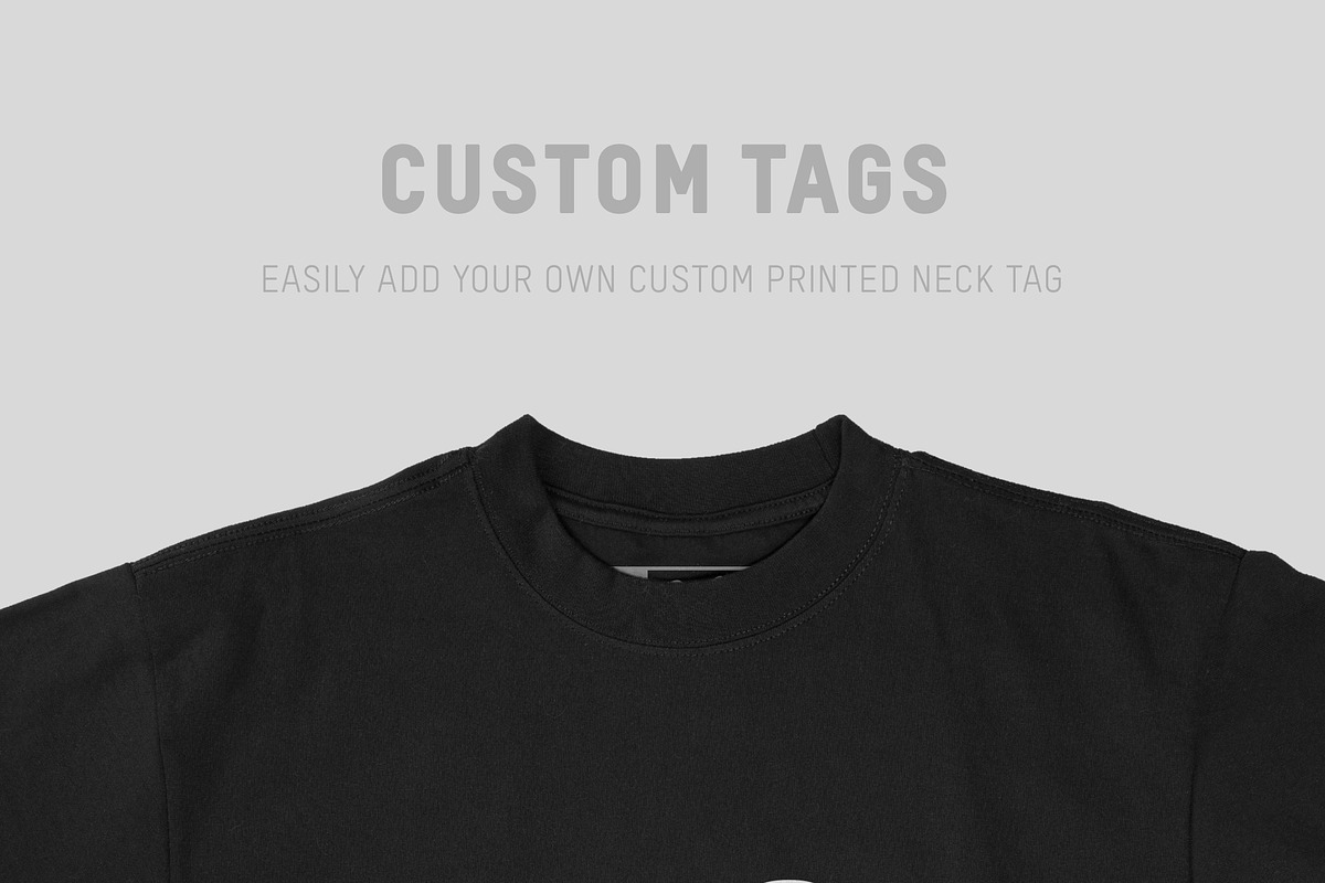 Shaka Wear 7.5oz Max Heavyweight Tee, a Shirt Mockup by Pixel Sauce™ (Photo 7 of 7)