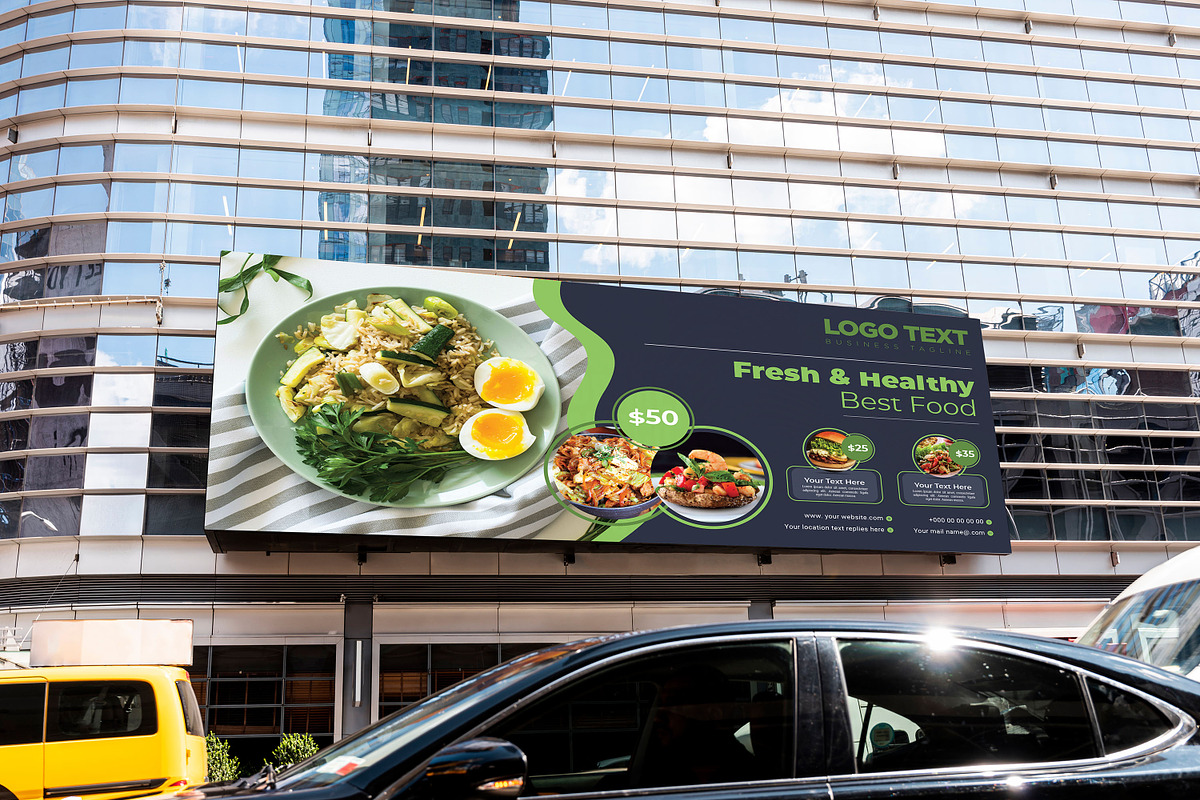 Restaurant Billboard Fast Food, a Flyer Template by MRI STUDIO (Photo 3 of 4)