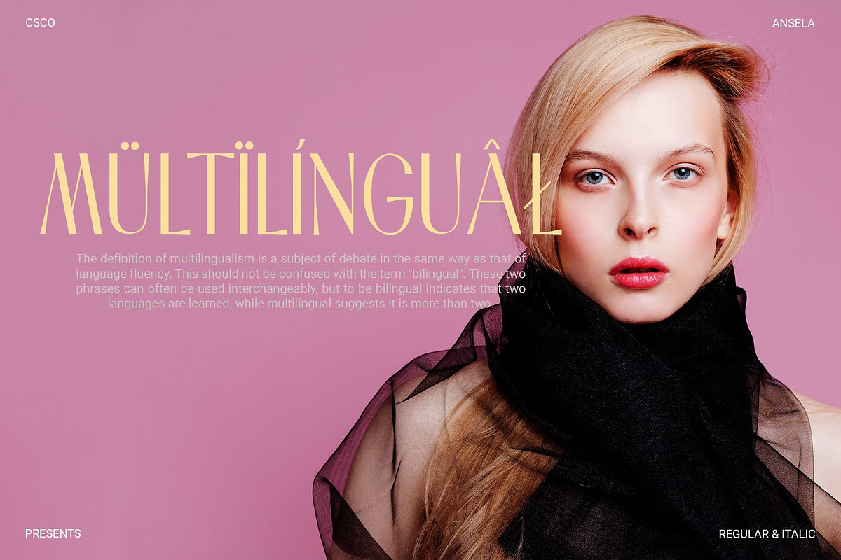 Ansela – Elegant Sans, a Sans Serif Font by Craft Supply Co. (Photo 3 of 8)