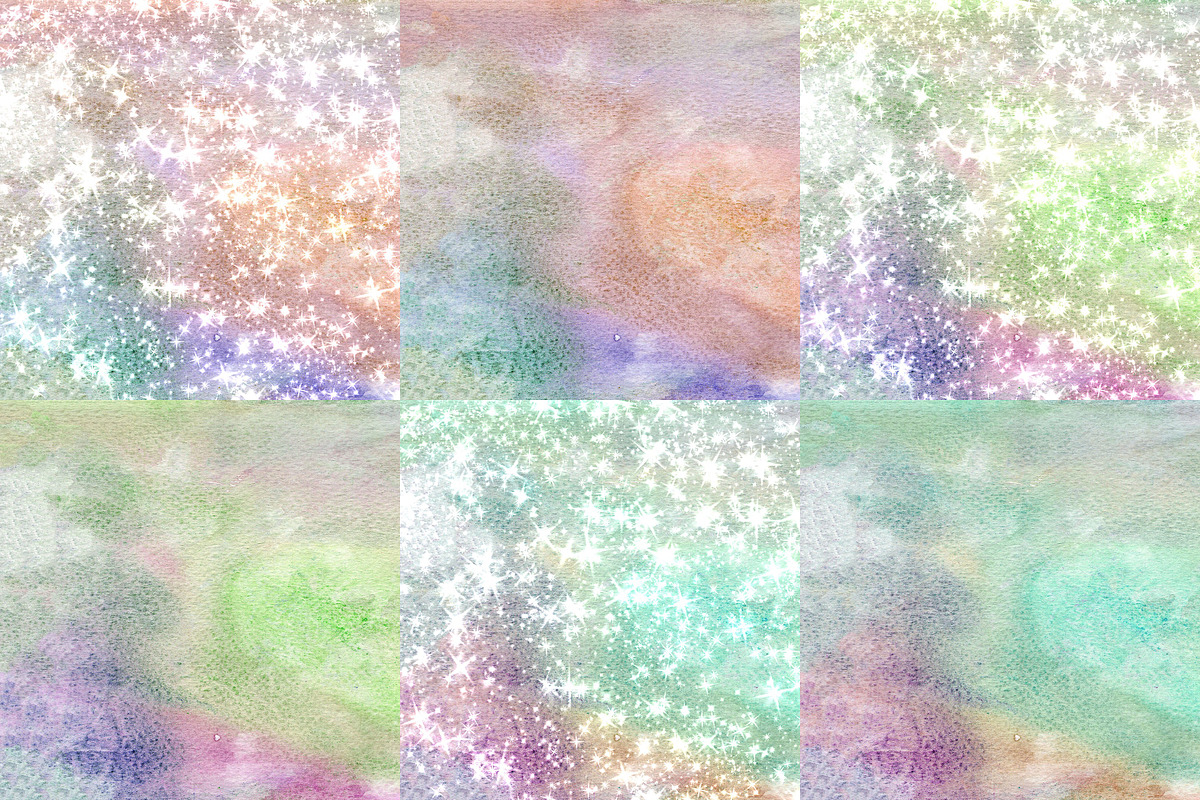 smooth and rough Watercolor Glitter, a Background Graphic by tchastudio (Photo 2 of 5)