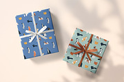 Cute dogs set, patterns, poster, an Animal Illustration by PaperTrident (Thumbnail 7 of 13)