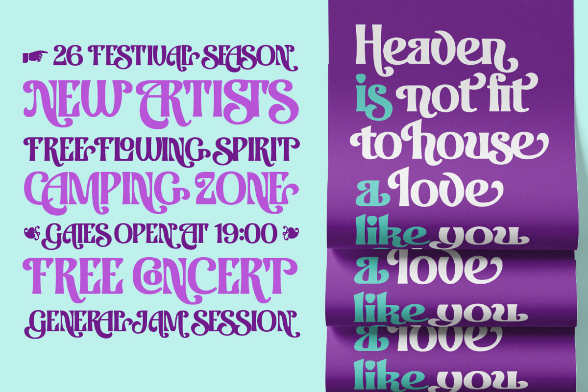 Nouilia, a Sans Serif Font by Typogama (Photo 12 of 16)