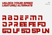 234 Sec – Sport Headline Display, a Sans Serif Font by Casloop Studio (Thumbnail 6 of 10)