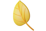 Cute 3D Autumn Leaves, a Plants & Tree 3D Model by Hannet (Thumbnail 3 of 5)