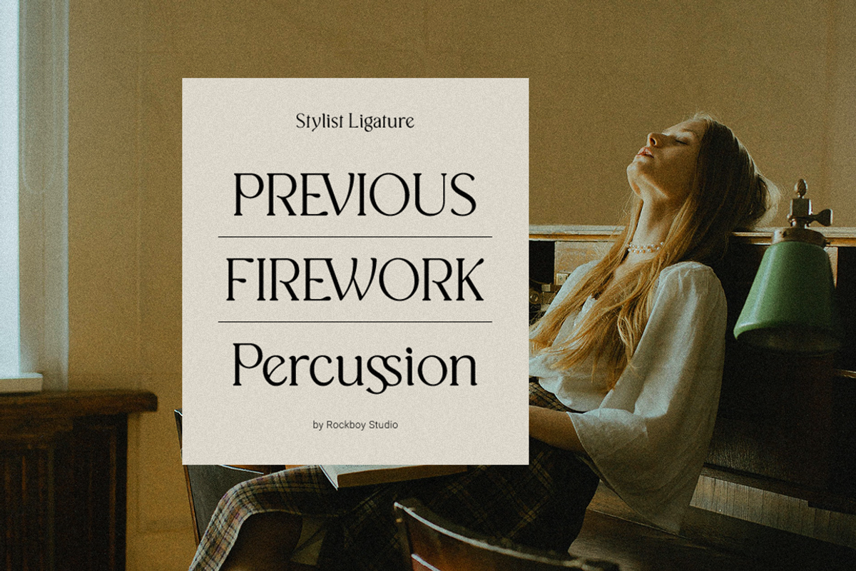Classical Typeface, a Serif Font by RockboyStd (Photo 6 of 12)