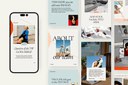 Nova Social Media Templates, a Social Media Template by Big Cat Creative (Thumbnail 1 of 6)