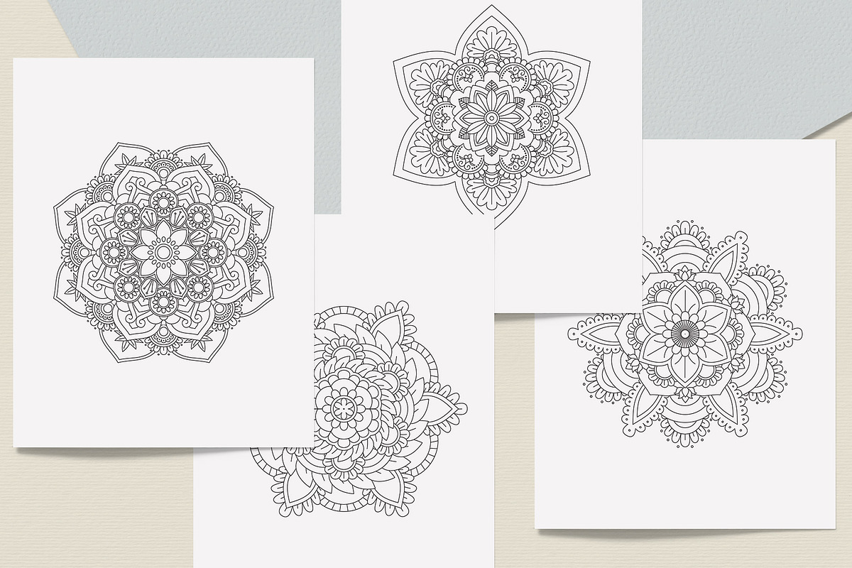 Mandala Coloring Book, a Graphic by MISTstudioDesign (Photo 3 of 8)