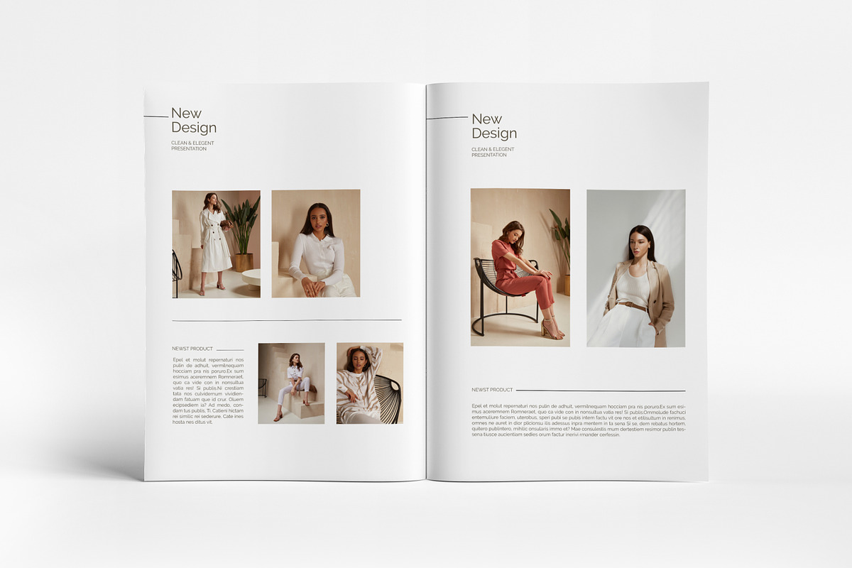 Portfolio Template I Canva, a Brochure Template by PixWork (Photo 8 of 9)