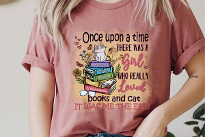 Books And Cat Graphichs