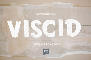 Viscid Brush Font