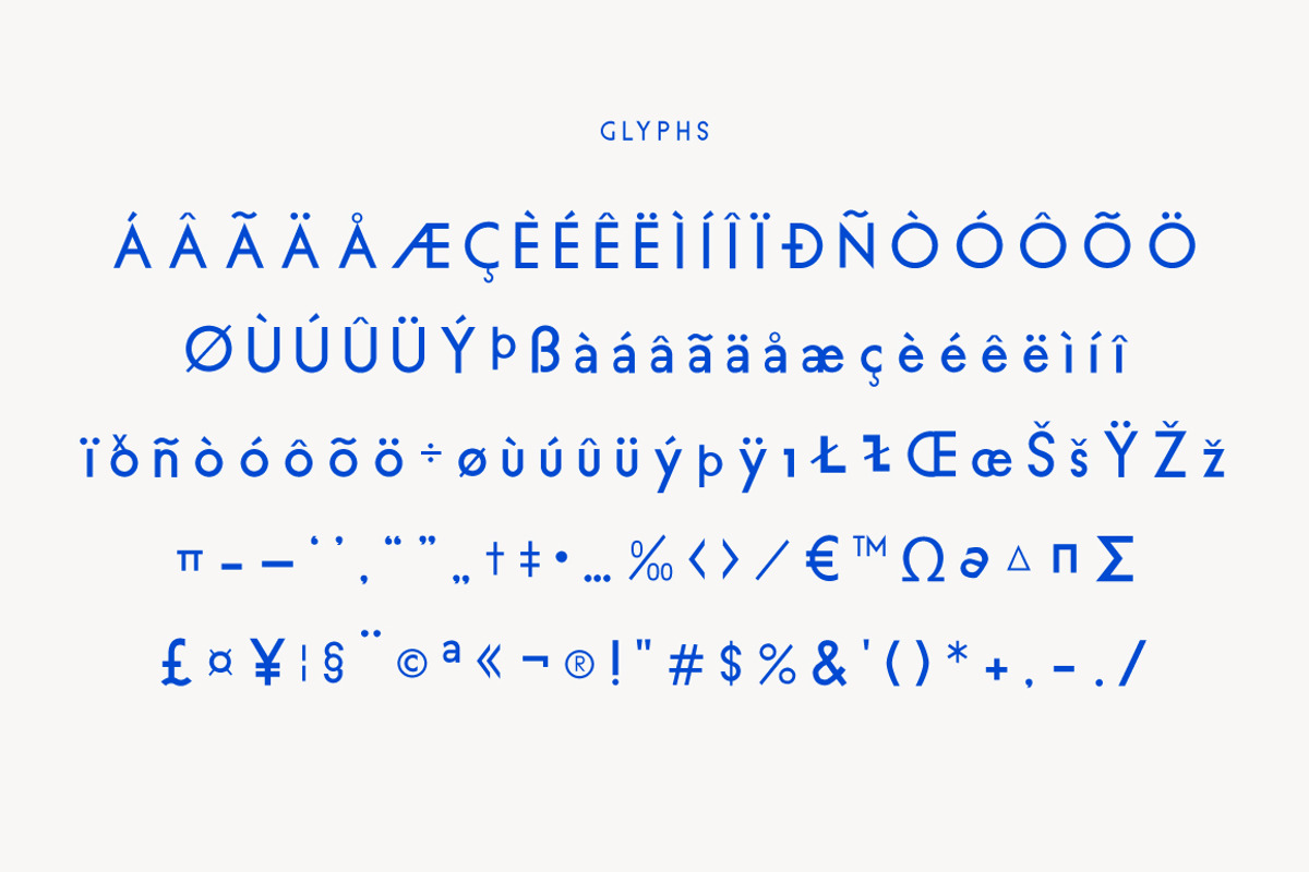 Ojos Sans Serif Font preview 5