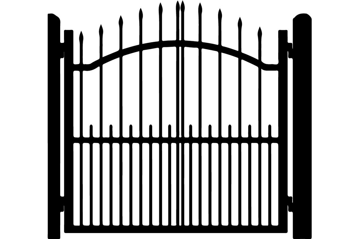 Classic Metal Gate, an Object Graphic by Creativeshirt (Photo 13 of 19)