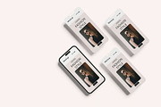 smartphone and screen mockups, an iPhone Mockup by zpackcreative (Thumbnail 4 of 5)
