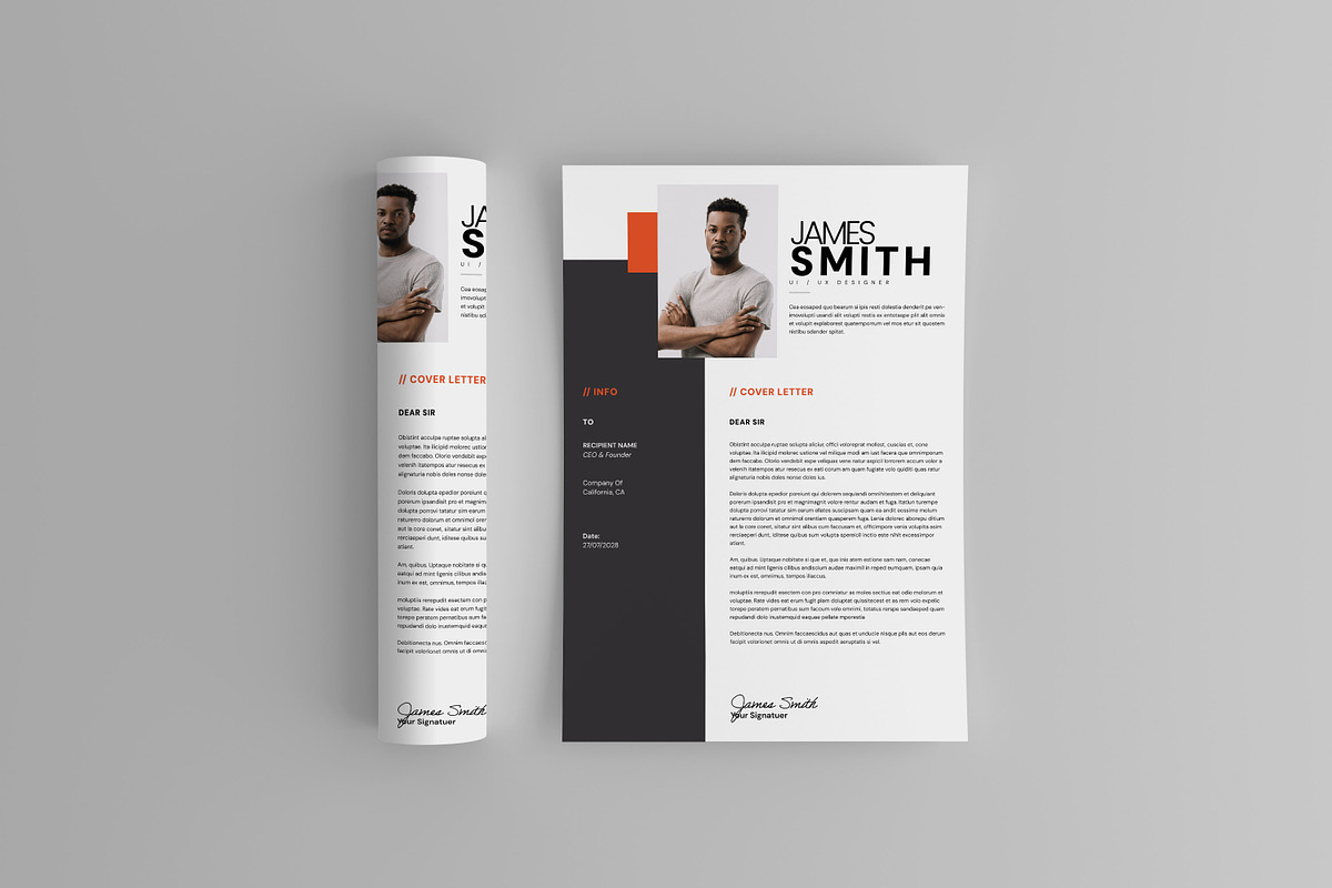 Creative Resume Template preview 2