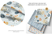 Kids Pattern Sea Adventure, a Pattern Graphic by PROTEA Watercolor Studio (Thumbnail 4 of 6)