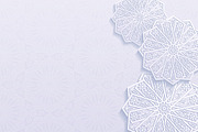 Traditional Floral Backgrounds Set, a Decorative Illustration by Absent A (Thumbnail 3 of 4)