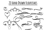 85 Flourishes- Clip Art Mega Pack, a Decorative Illustration by The Digital Download Shop (Thumbnail 4 of 4)