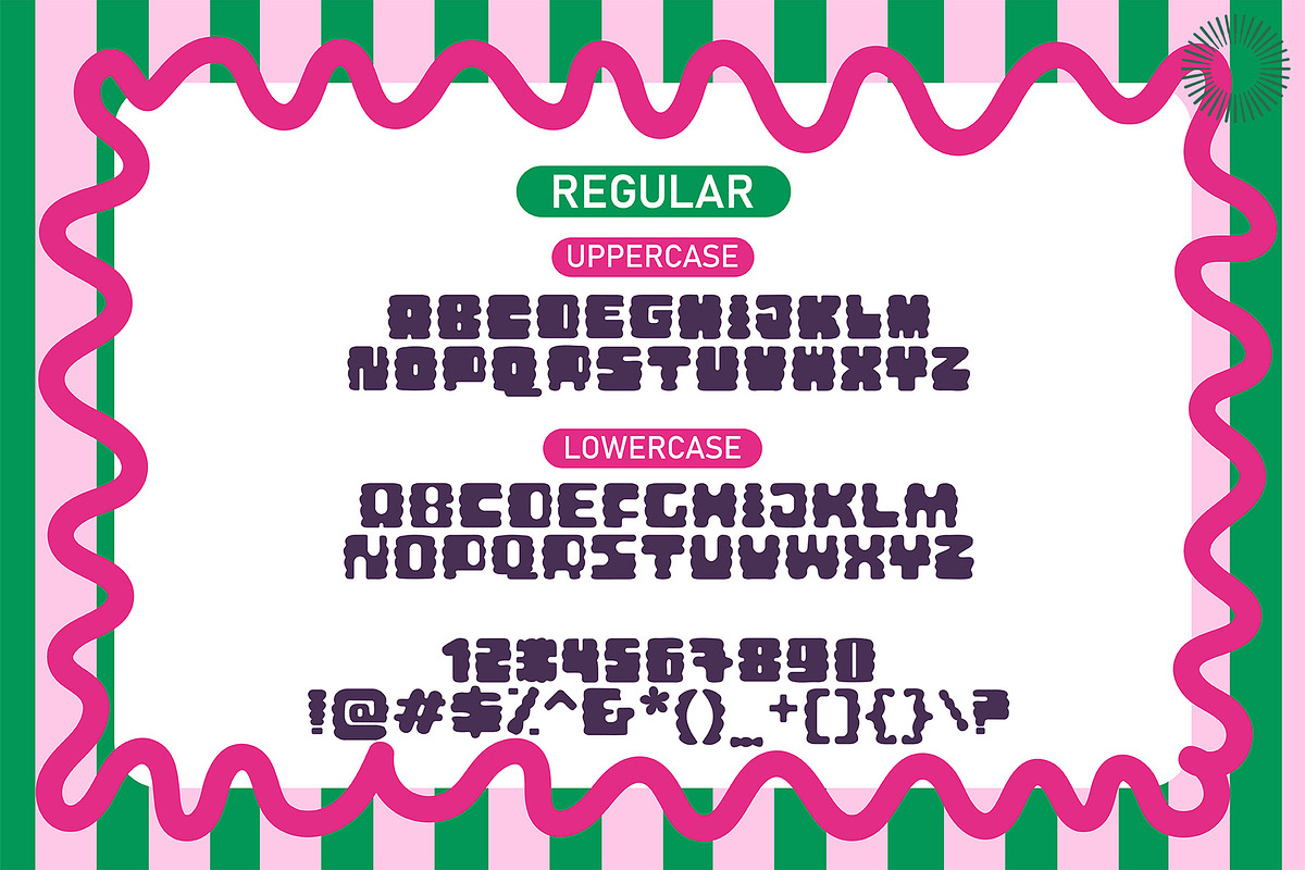 Bombalona - A Chunky bloom, a Sans Serif Font by Setara Langit CreativeStd (Photo 10 of 11)