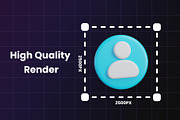 Essential UI 3D Icons, an Object Graphic by Artnivora.Std (Thumbnail 2 of 4)