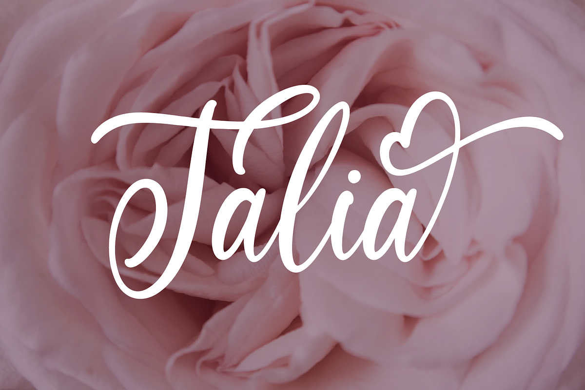 Medalion Calligraphy Font preview 2
