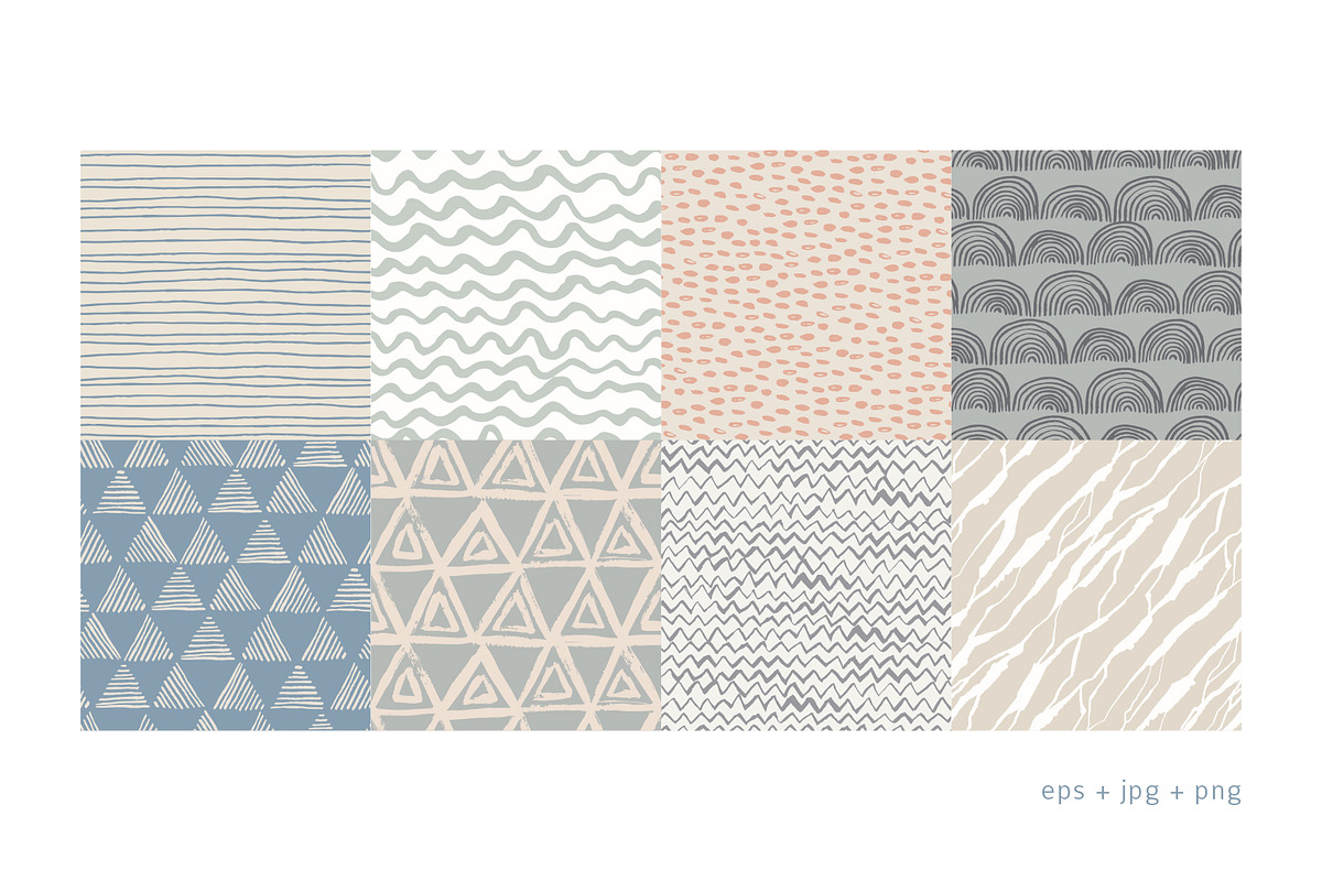 Handmade patterns, a Pattern Graphic by Magnia