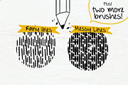 Handmade Brush Pattern - Procreate, a Brush Add-On by Eliza Moreno Illustration (Thumbnail 4 of 5)