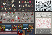 CREEPY Christmas Bundle, an Illustration by SecondOfJuly (Thumbnail 3 of 6)