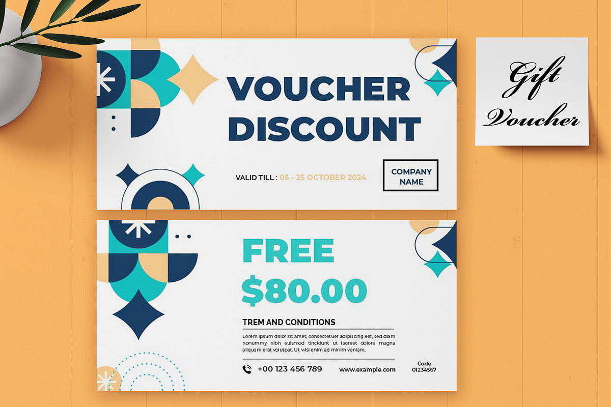 Gift Voucher Design Template