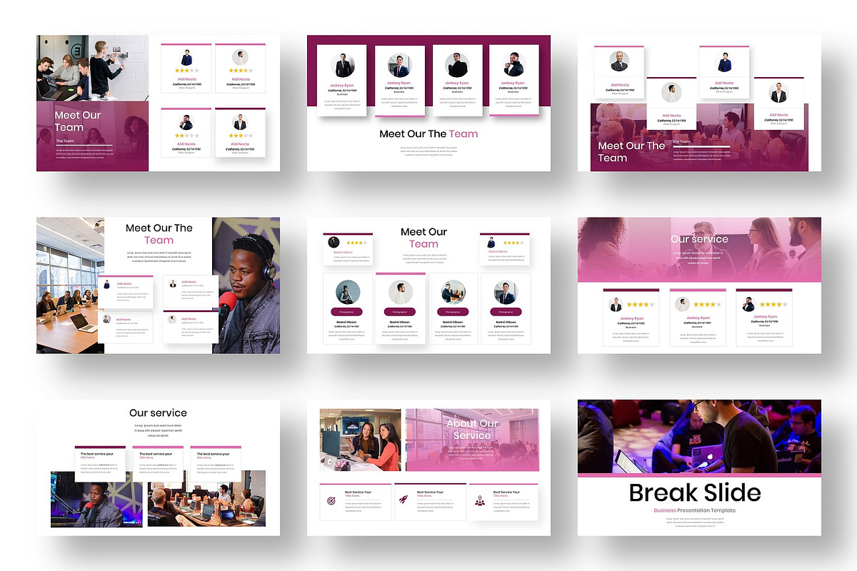 Hadin - Business Google Slide Templa, a Presentation Template by Dens Creative Studio (Photo 3 of 6)