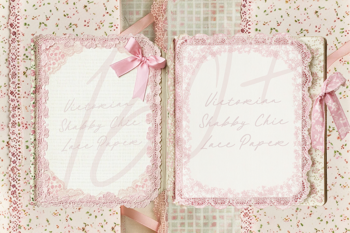 Victorian Shabby Chic Lace Paper, an Object Graphic by Digital Museum (Photo 5 of 7)