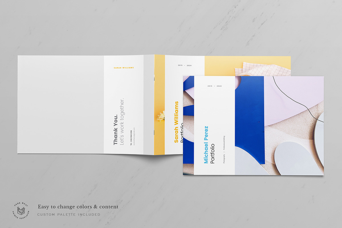 Croma Landscape Portfolio + Resume, a Brochure Template by PageBeat (Photo 11 of 12)
