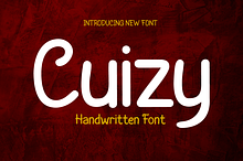 Cuizy | Handwritten Display