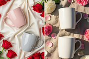 Ultra Valentine Couple Mug 1000 JPG, a Cups & Container Mockup by KennedyStudio (Thumbnail 4 of 15)