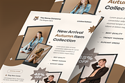 Brown Autumn Season Fashion Flyer, a Flyer Template by SquidPixey (Thumbnail 2 of 5)