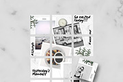 CANVA BUNDLE| Instagram puzzle templ, a Social Media Template by CreativeFolks (Thumbnail 5 of 17)