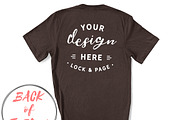 Back Of T-Shirt BC3001 Mockup Bundle, a Shirt Mockup by lock and page (Thumbnail 21 of 88)