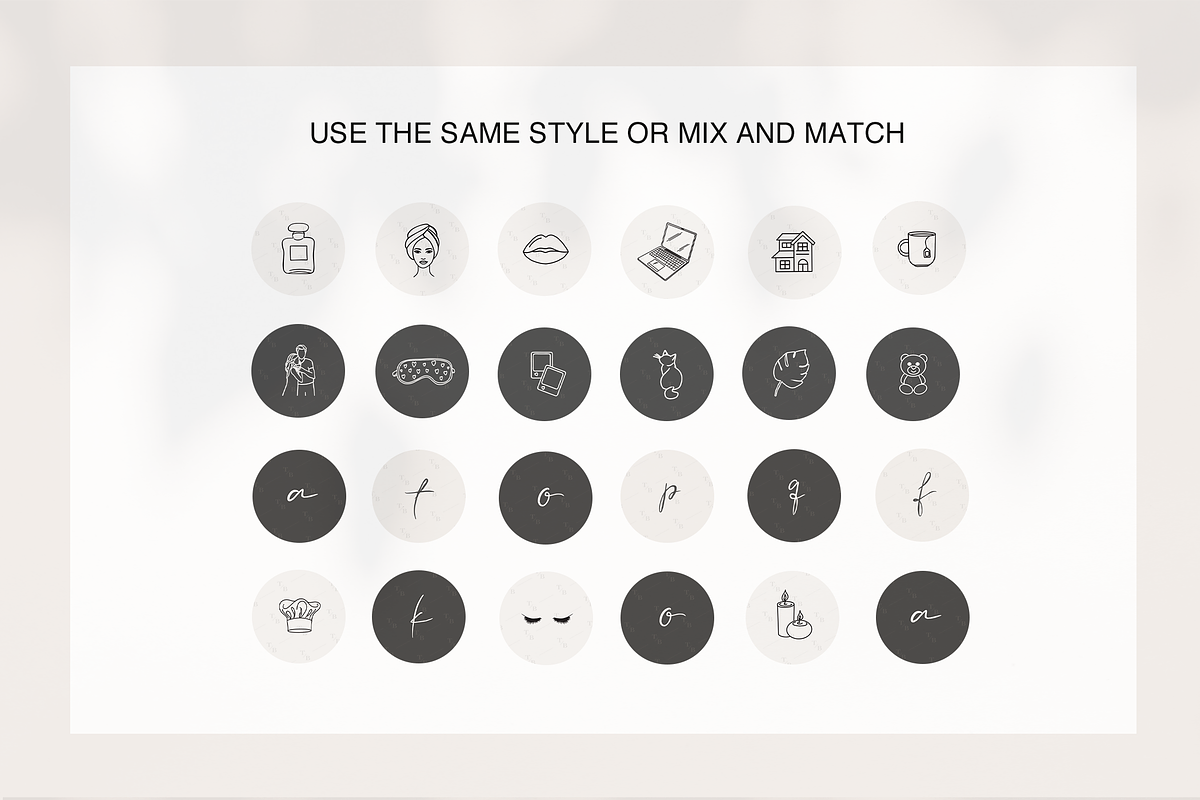 Instagram Story Highlight Cover Icon, a Social Media Template by Templates Boutique (Photo 3 of 8)