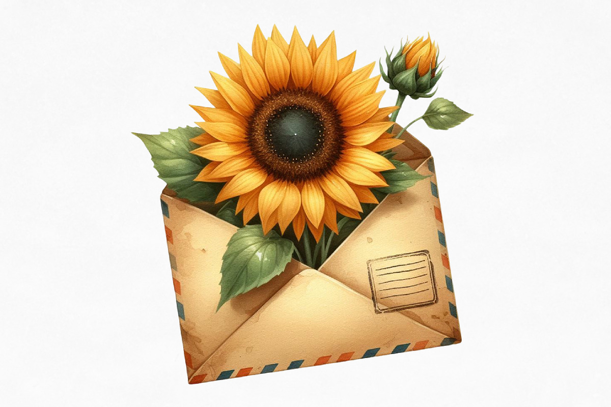 Sunflower Clipart Bundle, an Illustration by Designking (Photo 3 of 4)