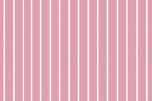 Pink backdrop with repetitive white vertical stripes, forming a, a Pattern Graphic by Studio ANNA