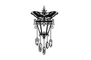 Mystical Moth Lantern Design Bundle, an Illustration by Designs_River (Thumbnail 29 of 31)