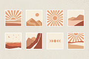 Abstract landscapes collection, an Illustration by mayrum (Thumbnail 11 of 12)