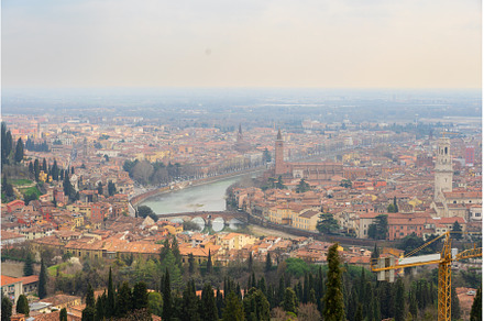 old town of Verona, Italy, an Architecture Photo by Neirfy
