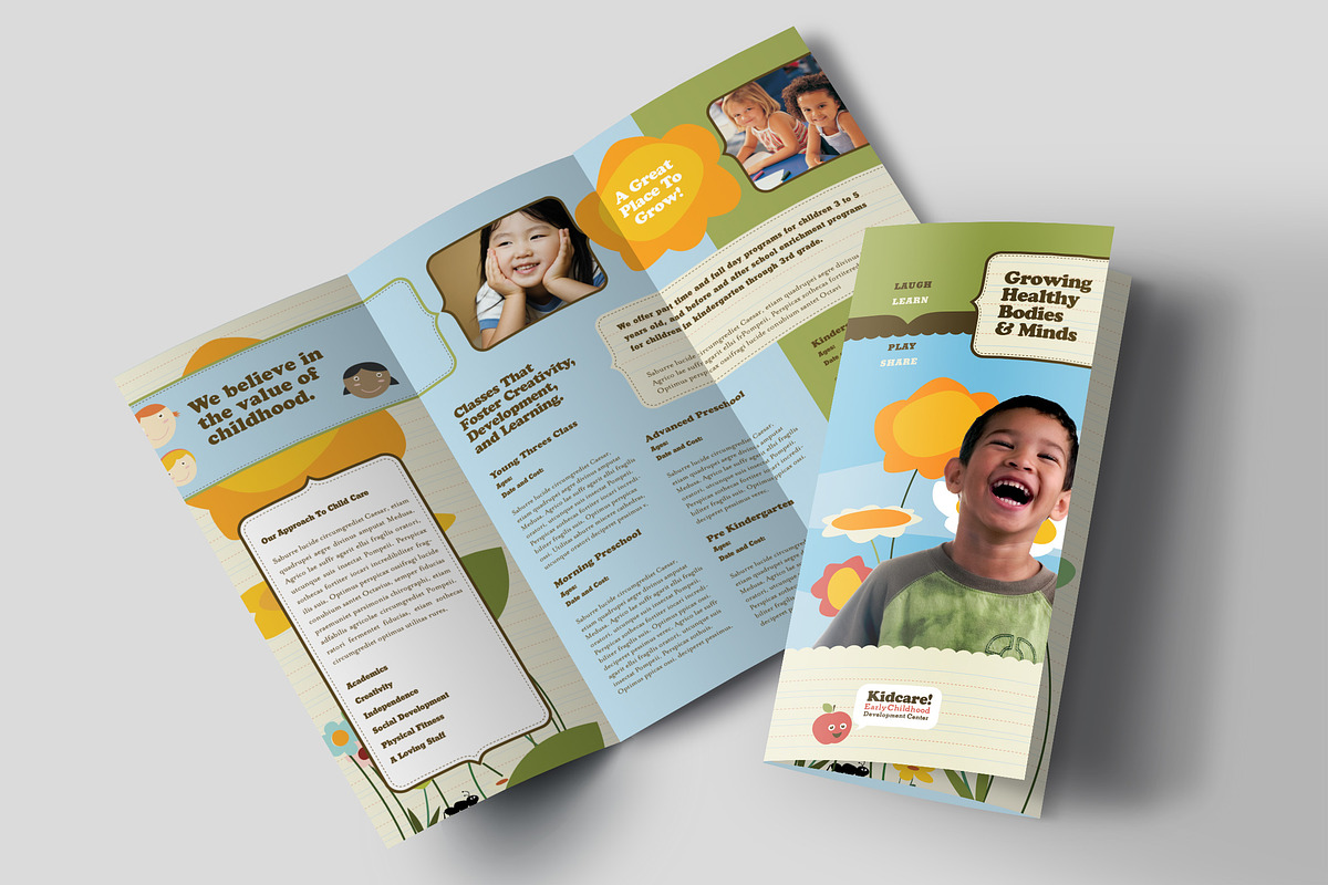 Preschool Brochure Template, a Brochure Template by StockLayouts (Photo 1 of 4)