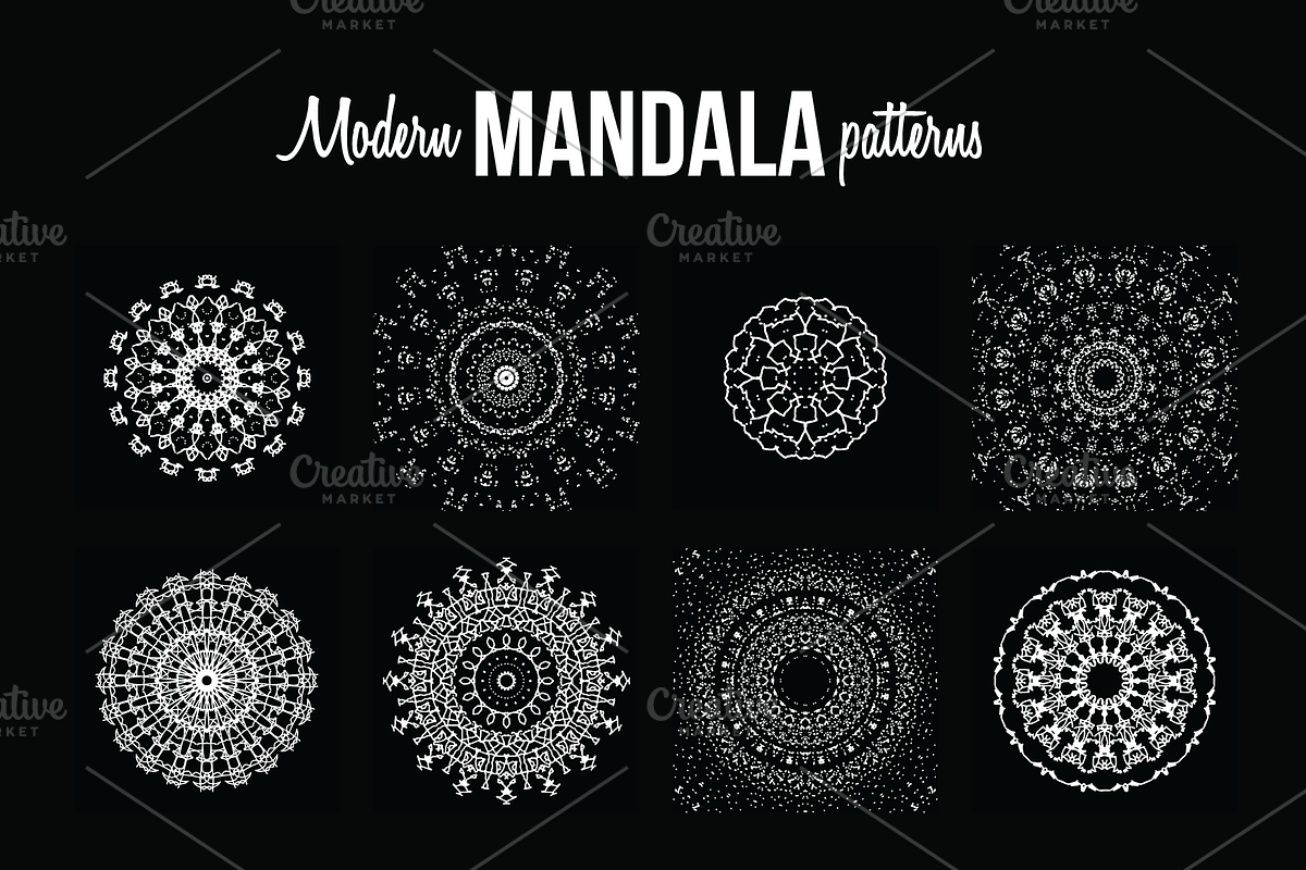 Modern mandala collection, an Illustration by The Odd Seed (Photo 15 of 27)