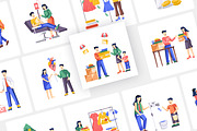 Charity Donation Animated Art Set, a Person Illustration by Vectors Market (Thumbnail 3 of 5)