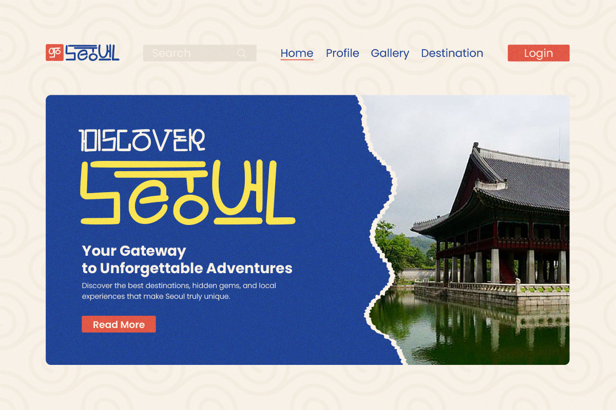 Goghuji - Korean Vibes Display, a Handwritten Font by Pandeka Studio (Photo 4 of 9)