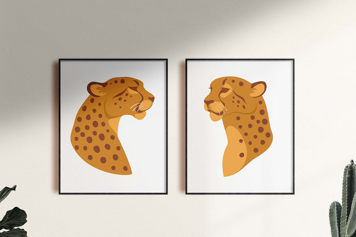Land Of Cheetah graphic collection, an Illustration by 12pm-am (Photo 10 of 12)