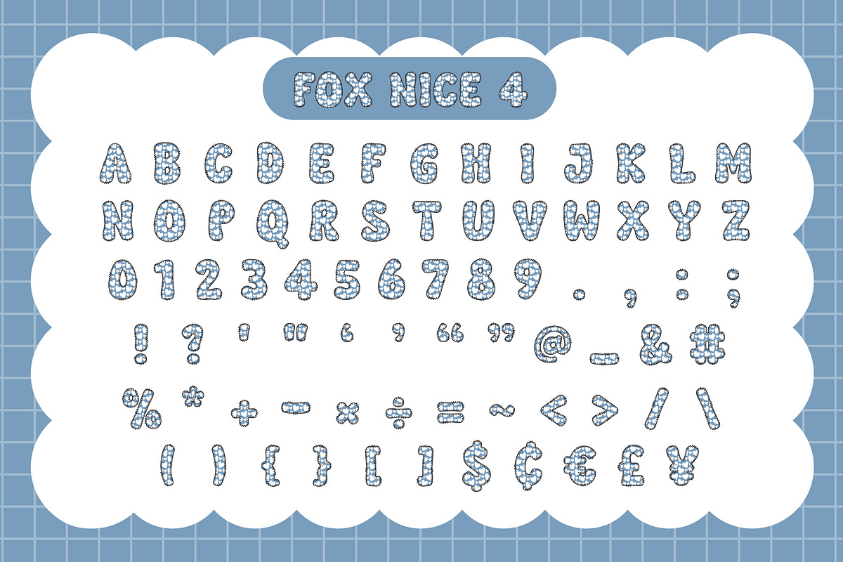 Fox Nice 4 Color Font Style, a Font by Fox7 By Rattana (Photo 9 of 10)