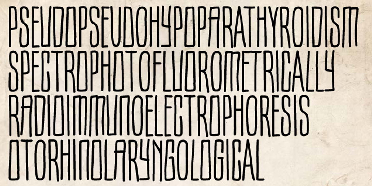 Larsson, a Handwritten Font by GRIN3 (Nowak) (Photo 4 of 4)